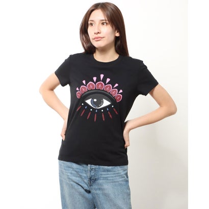 ケンゾー KENZO レディース Eye Ralexed T-Shirts （Black）｜詳細画像