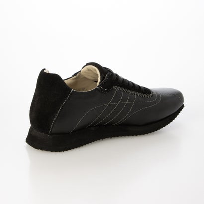 キスコ KISCO ステッチワークデザインスニーカー （BLK）｜詳細画像