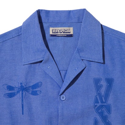 ガシアス ブイスペッシュ 2.0 SS バケイ ボタンダウン（GASIUS VSPESH 2.0 SS VACAY BUTTON DOWN） （Yurple）｜詳細画像