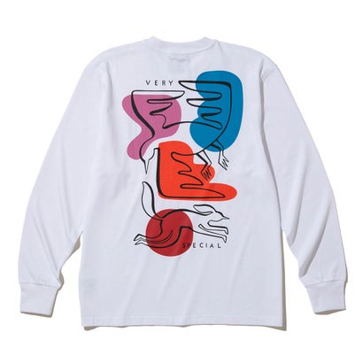 アウトサイド ザ ラインズ LS Tシャツ（Outside The Lines LS T-shirt ） （White）｜詳細画像