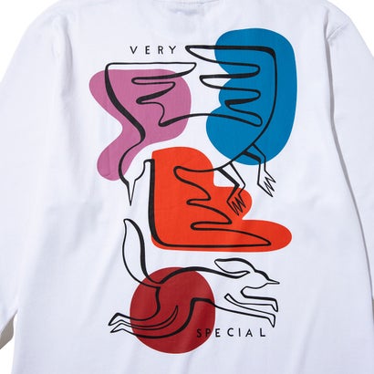 アウトサイド ザ ラインズ LS Tシャツ（Outside The Lines LS T-shirt ） （White）｜詳細画像