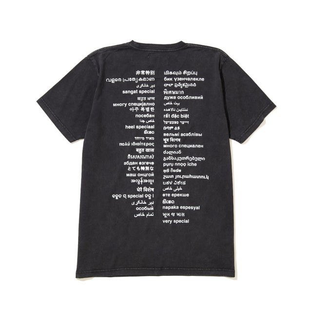 トランスレート Tシャツ（Tranlsate T-shirt） （BLUE）