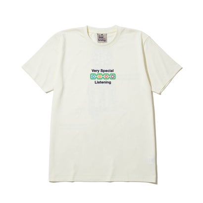 リスニング Tシャツ（Listening T-shirt） （OFF WHITE）｜詳細画像