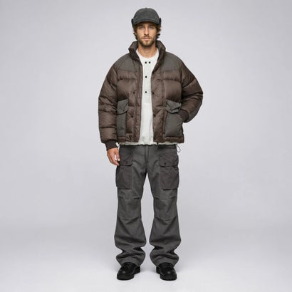 キネティクス Kinetics コーデュラ リップ ダウン ジャケット（Cordura Rip Down Jacket） （GRAY）｜詳細画像