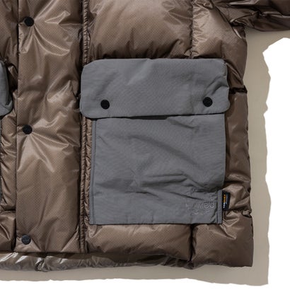 キネティクス Kinetics コーデュラ リップ ダウン ジャケット（Cordura Rip Down Jacket） （GRAY）｜詳細画像