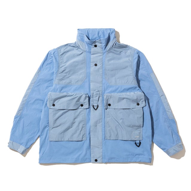 2-Way ストレッチ リップストップ マウンテン ショート ジャケット（2-Way Stretch Ripstop Mountain Short Jacket） （SAX）