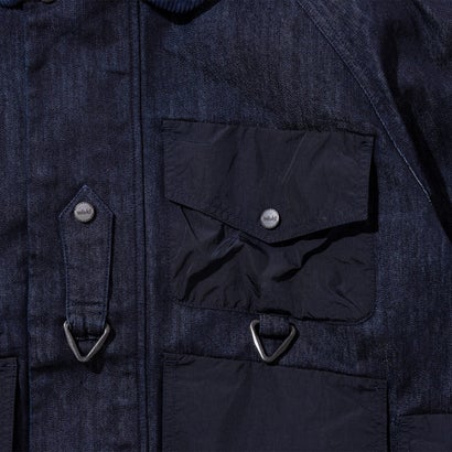 キネティクス Kinetics ソロテックス デニム ショート カバーオール（SOLOTEX(R) Denim Short Coverall） （INDIGO）｜詳細画像