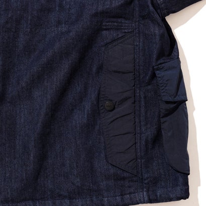 キネティクス Kinetics ソロテックス デニム ショート カバーオール（SOLOTEX(R) Denim Short Coverall） （INDIGO）｜詳細画像