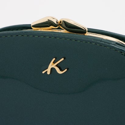 キタムラケイツウ キタムラK2 エナメル革口金二つ折り財布 D-100 （グリン）｜詳細画像