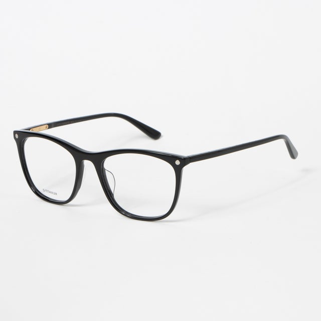 クリップオンサングラス メガネ 眼鏡 アイウェア レディース メンズ （ブラック）