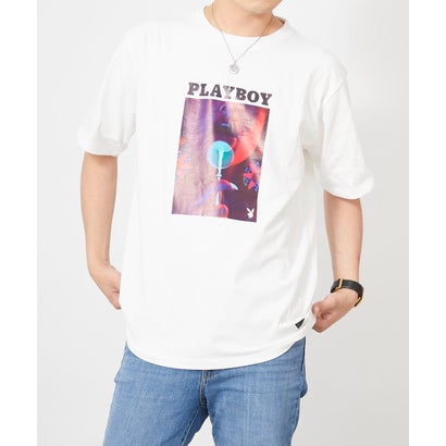 キングズ KINGZ 「PLAYBOY x KINGZ」コラボレーションフォトTシャツ (ブラック)｜詳細画像