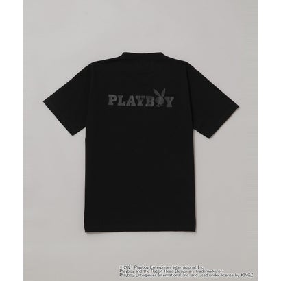 キングズ KINGZ 「PLAYBOY x KINGZ」コラボレーションフォトTシャツ (ブラック)｜詳細画像