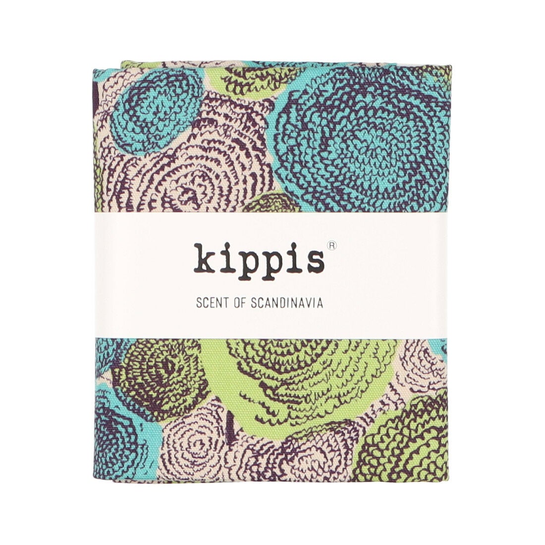 キッピス kippis オックス生地カットクロス Samettikukka/ベルベットの花 （ブルー）