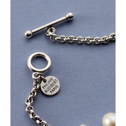 bracelet Pia perle naturelle caine laito （シルバー）｜詳細画像