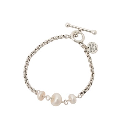 bracelet Pia perle naturelle caine laito （シルバー）｜詳細画像