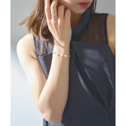 bracelet Pia perle naturelle caine laito （シルバー）｜詳細画像