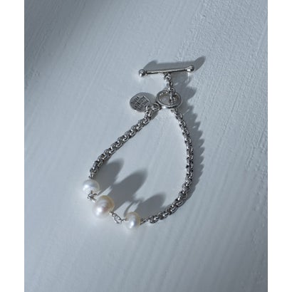 bracelet Pia perle naturelle caine laito （シルバー）｜詳細画像