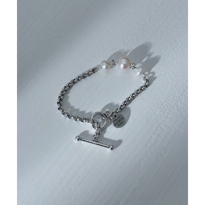 bracelet Pia perle naturelle caine laito （シルバー）｜詳細画像