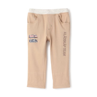 【人気商品再入荷】【直営店で取り扱い無し】電車ロング丈ストレートパンツ （紺）｜詳細画像