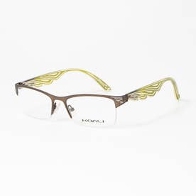 メガネ 眼鏡 アイウェア レディース メンズ （カーキ）