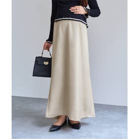 [ mamaレタス ] サテンスカート [M4506] （エクリュ）