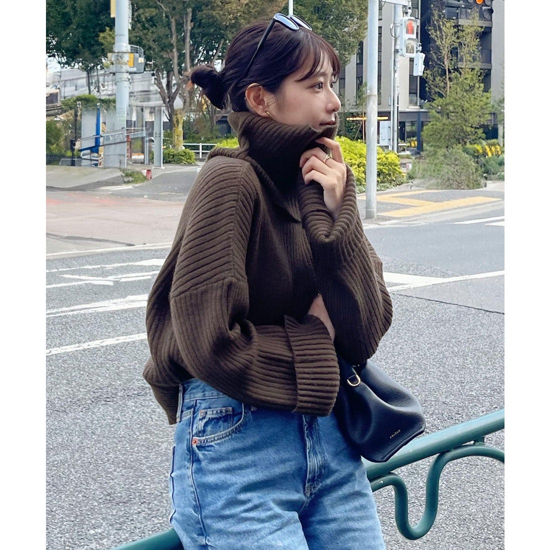 コウベレタス KOBE LETTUCE [ 莉歩さんコラボ ]スヌード付き2wayネック
