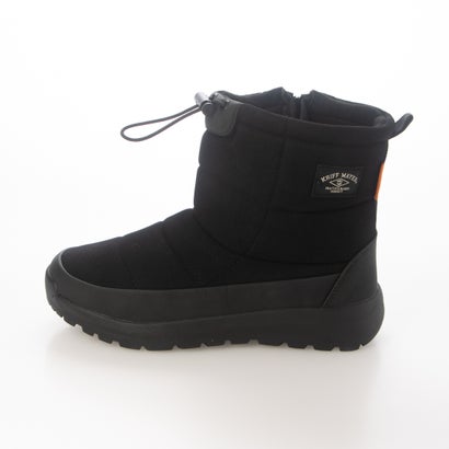 ブーツ シューズ 靴 スノーブーツ ドローコード ショートブーツ レディース 防水 防滑 保温 防寒 （BLACK2）｜詳細画像