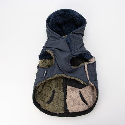 クリフ メイヤー KRIFF MAYER DOG ひっくりフード ベスト 【返品不可商品】 （NAVY）｜詳細画像