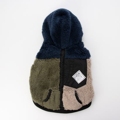 クリフ メイヤー KRIFF MAYER DOG ひっくりフード ベスト 【返品不可商品】 （NAVY）｜詳細画像