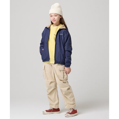 クリフ メイヤー KRIFF MAYER 裏 フリース 撥水スタンド ジャケット （NAVY）｜詳細画像