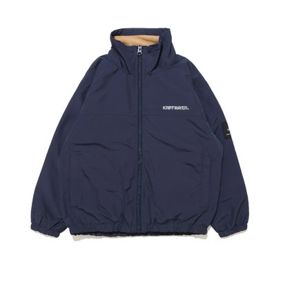 クリフ メイヤー KRIFF MAYER 裏 フリース 撥水スタンド ジャケット （NAVY）｜詳細画像