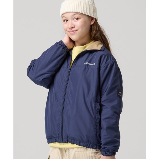 裏 フリース 撥水スタンド ジャケット （NAVY）