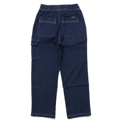 クリフ メイヤー KRIFF MAYER 裏起毛 カラー デニム カーゴパンツ （NAVY）｜詳細画像