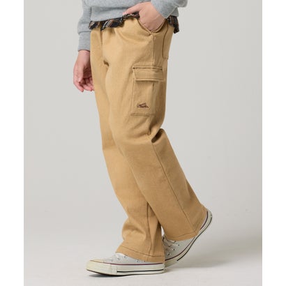 クリフ メイヤー KRIFF MAYER 裏起毛 カラー デニム カーゴパンツ （BEIGE）｜詳細画像