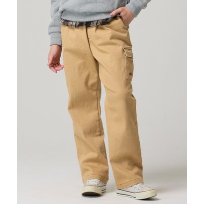 クリフ メイヤー KRIFF MAYER 裏起毛 カラー デニム カーゴパンツ （BEIGE）｜詳細画像