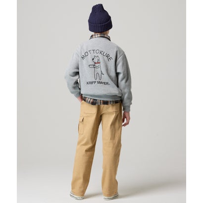 クリフ メイヤー KRIFF MAYER 裏起毛 カラー デニム カーゴパンツ （BEIGE）｜詳細画像