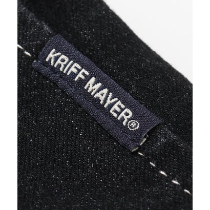 クリフ メイヤー KRIFF MAYER 裏起毛 カラー デニムパンツ （BLACK）｜詳細画像