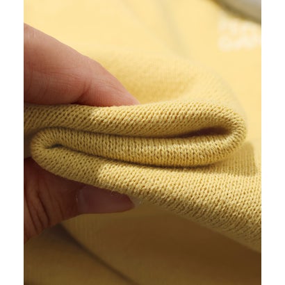 サガラ 刺繍 裏起毛 クルー( ロゴ ) （YELLOW）｜詳細画像