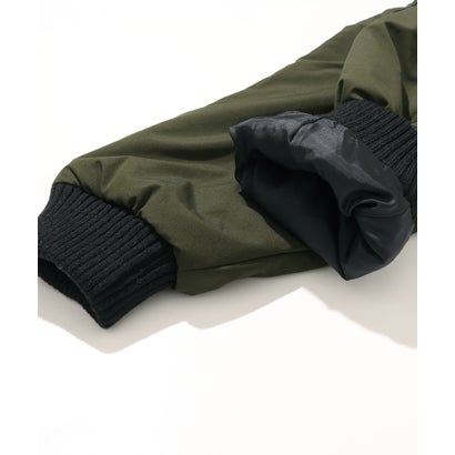 裏ふわ中綿スタジャン （OLIVE GREEN）｜詳細画像