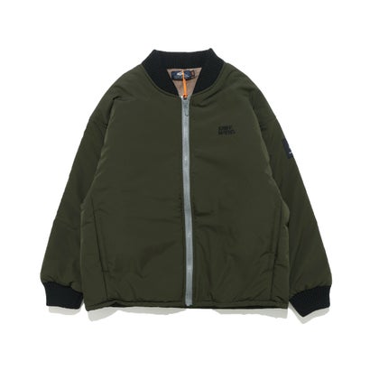 裏ふわ中綿スタジャン （OLIVE GREEN）｜詳細画像