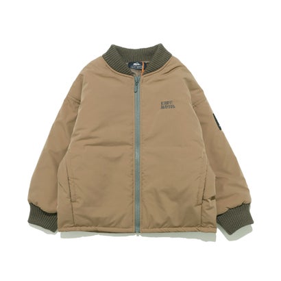 裏ふわ中綿スタジャン （BEIGE）｜詳細画像