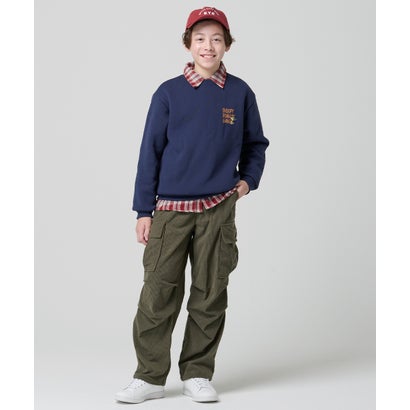 裏起毛 コーデュロイ カーゴパンツ （OLIVE GREEN）｜詳細画像