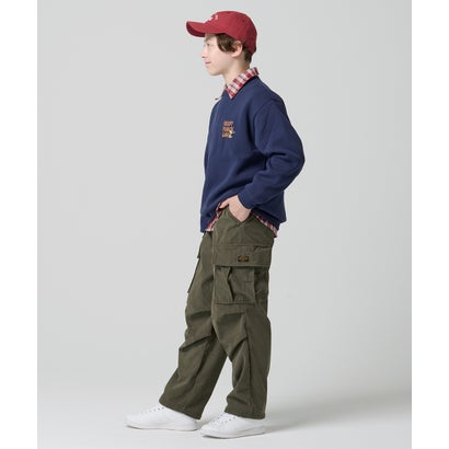 裏起毛 コーデュロイ カーゴパンツ （OLIVE GREEN）｜詳細画像