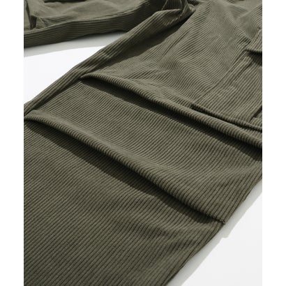 裏起毛 コーデュロイ カーゴパンツ （OLIVE GREEN）｜詳細画像