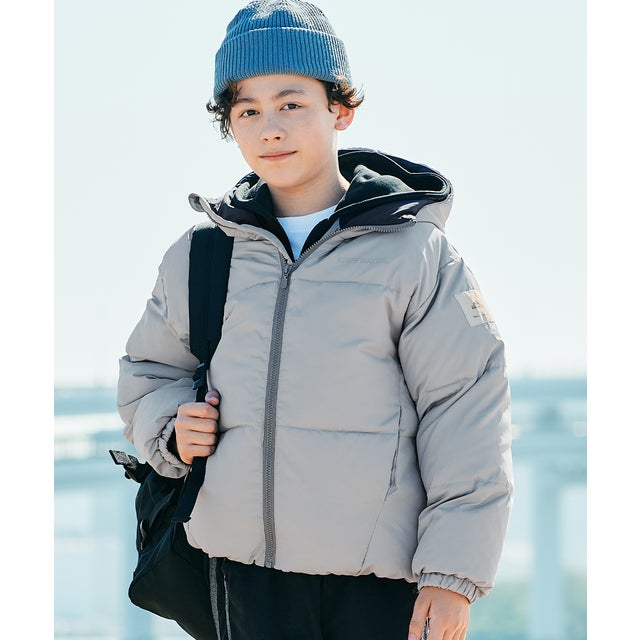 ミクスチャー ダウンジャケット （L/GRAY）
