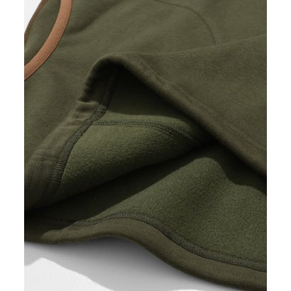 クリフ メイヤー KRIFF MAYER 遠赤加工 クルーネック （OLIVE GREEN）｜詳細画像