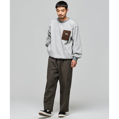 クリフ メイヤー KRIFF MAYER 遠赤加工 クルーネック （GRAY）｜詳細画像