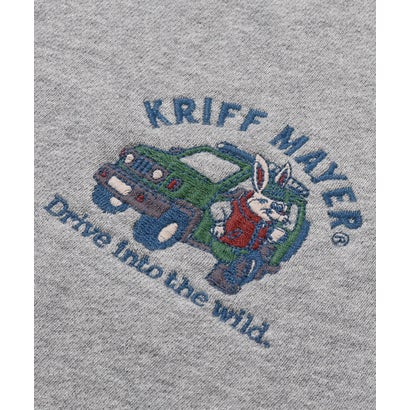 クリフ メイヤー KRIFF MAYER 裏起毛 クルー(クリフラビット) （MULTI-COL）｜詳細画像