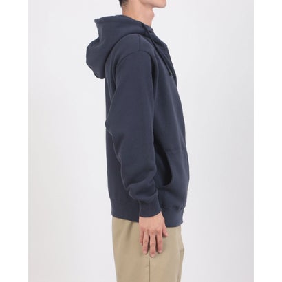 裏起毛 ZIP パーカー （NAVY）｜詳細画像