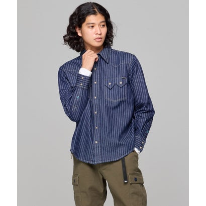 クリフ メイヤー KRIFF MAYER ウエスタン デニム シャツ （L/BLUE）｜詳細画像